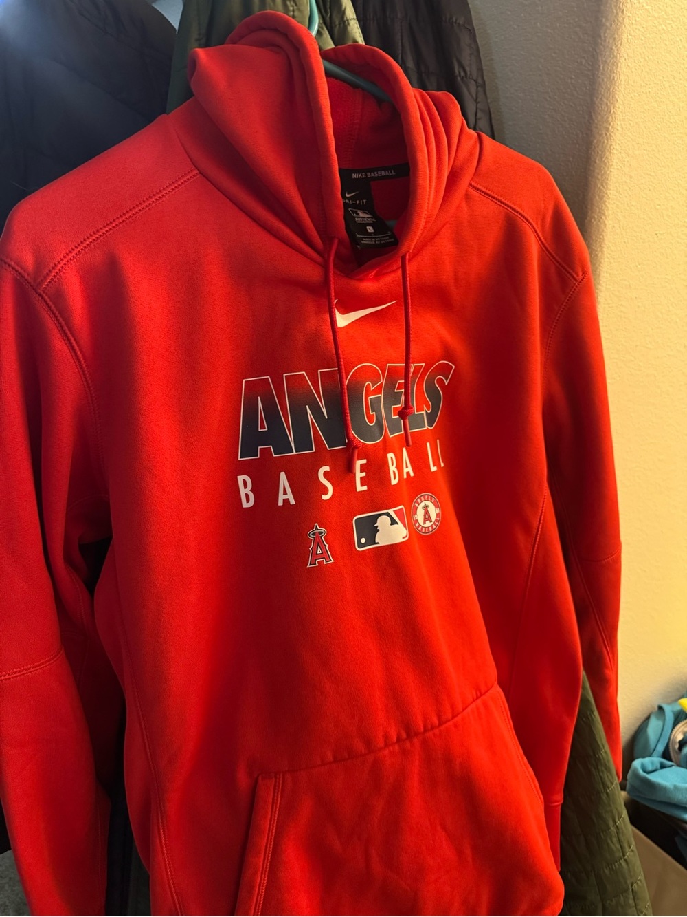 Nike Angels Baseball Men’s Large hooded sweatshirt. - Picture 4 of 7